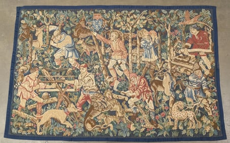 "The Woodcutters" 4' x 7' Tapestry