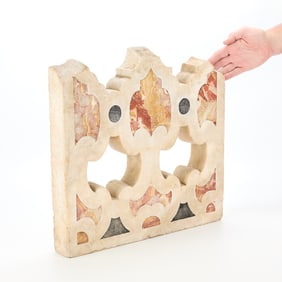 Gothic Style Marble Architectural Fragment