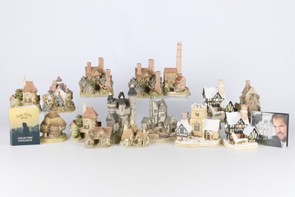 15 David Winter & Lilliput Lane Figurines