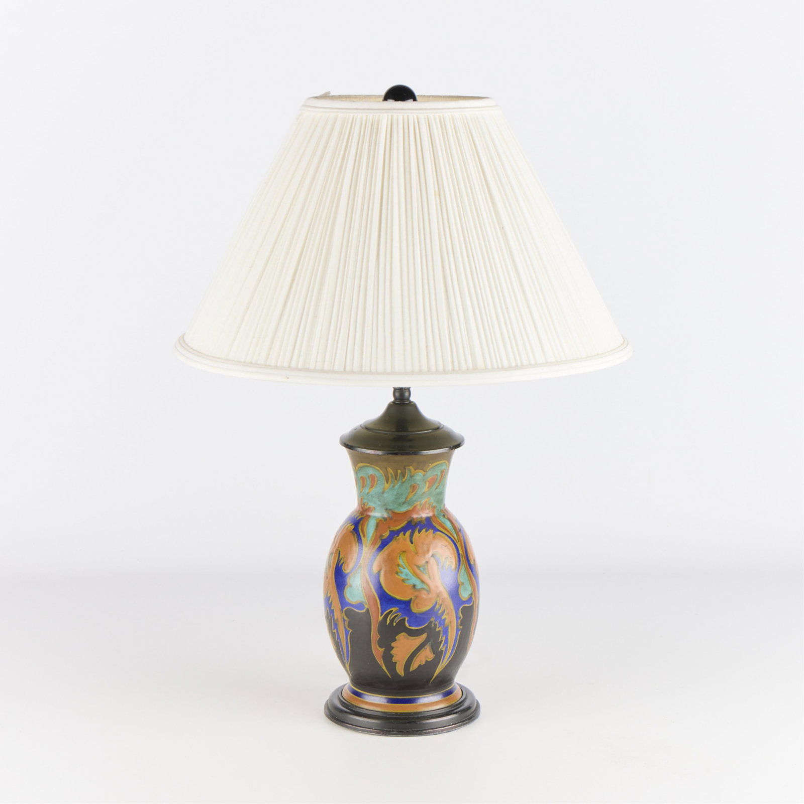 Vintage Gouda Pottery Table Lamp (1 of 4)