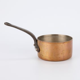 Vintage 7" Copper Saucepan Pot