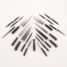 Assorted. Kitchen Knives - Cutco, Wustof, Japanese