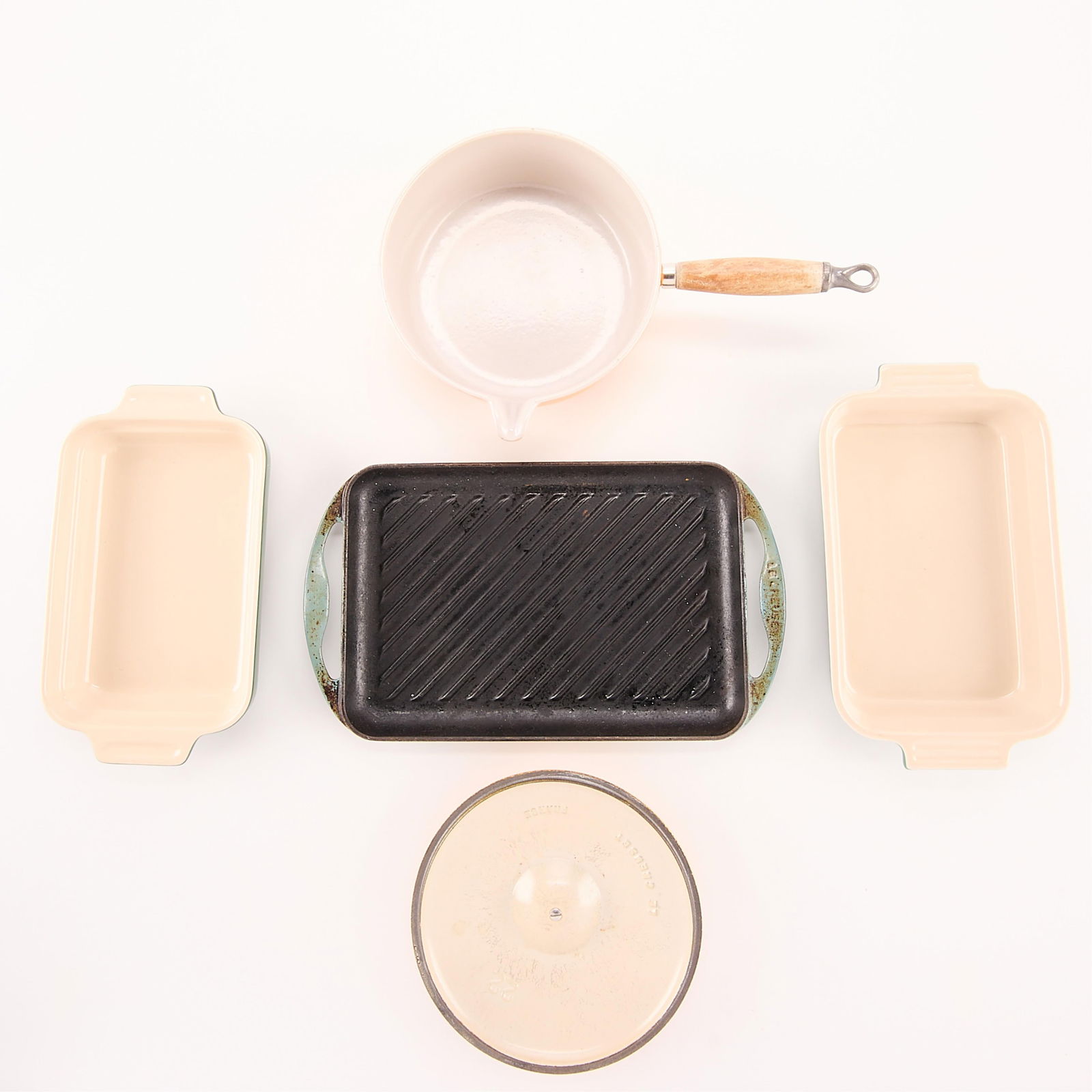 4 Pcs Vintage Le Creuset (1 of 4)