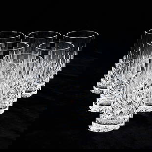 Set 6 Waterford Crystal High Ball Glasses: Set of six Waterford Crystal highball glasses.EACH: 5 1/2"H x 3"Dia.