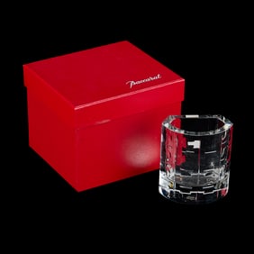 Baccarat Equinoxe Pencil Holder w/ Box