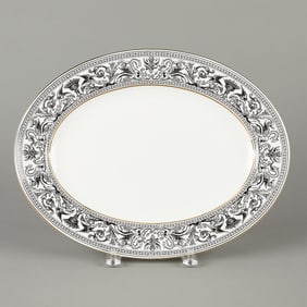 Wedgwood Florentine Porcelain Oval Platter