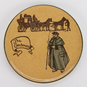Royal Doulton Porcelain "Coachman" Trivet D3110