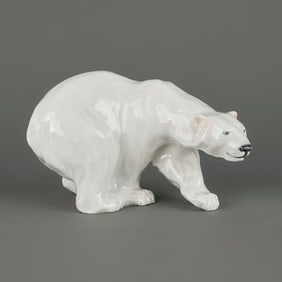 Royal Copenhagen 1137 Polar Bear Figurine