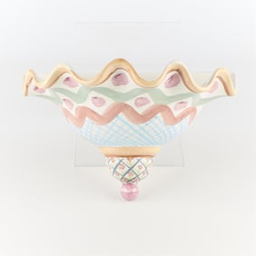 MacKenzie-Childs 2004 Wall Pocket Vase