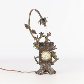 Waterbury Treehouse Clock & Lamp