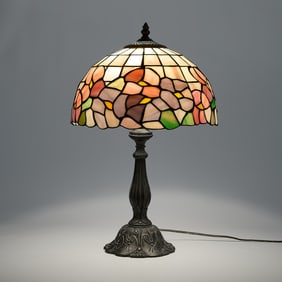Tiffany Style Stained Glass Lamp
