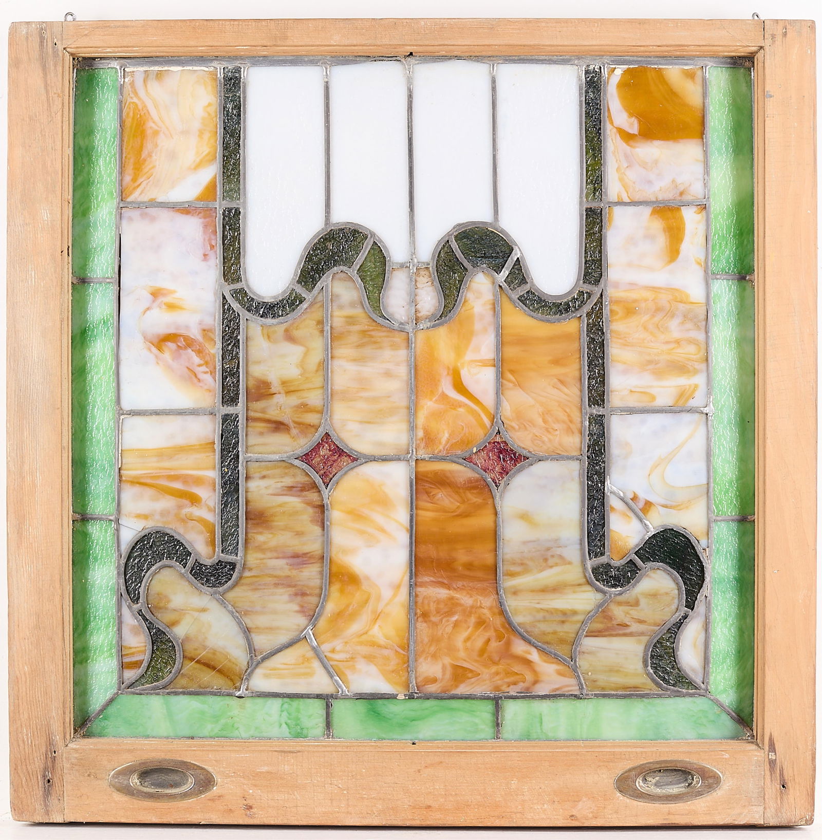 Arts & Crafts Stained Glass Window (1 of 3)