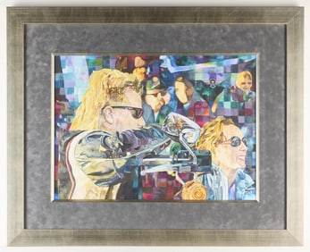 Michelle RF Hiniker "Bikers" Watercolor
