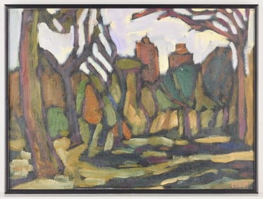 Egil Sigurd Jonsson Forest Painting 1994