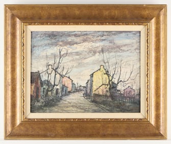 Jules Duffart City Landscape Painting