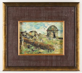 Philippine Landscape Oil Painting