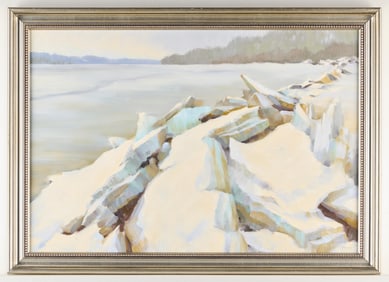 Erica Qualey Iceflow Painting