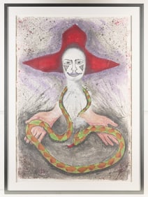 Mary Longley "Trickster" Painting