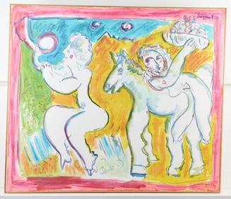 Wayne Ensurud "Trumpeting the Harvest" O/C