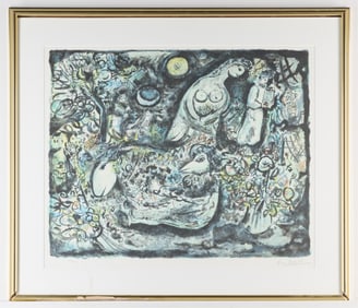 Marc Chagall "The Holy Family" Print