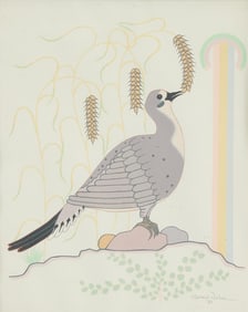 Gerald Nailor "Dove & Rainbow" Screenprint