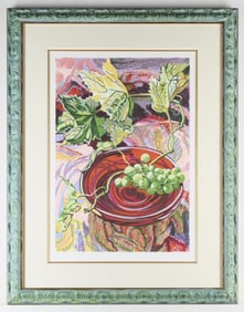 Janet Fish "Treille" PP Print 1996