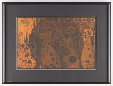 Phyllis Joos Three Figures Print