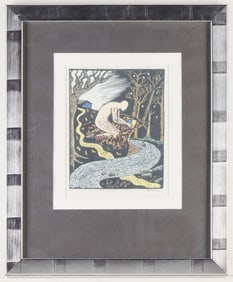 Marvin Hill "Heart of Quartz" Woodblock