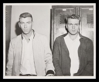 1958 Chicago Criminal Press Photograph