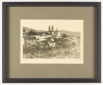 Antique "Taxco, Guerrero" Mexican Photograph