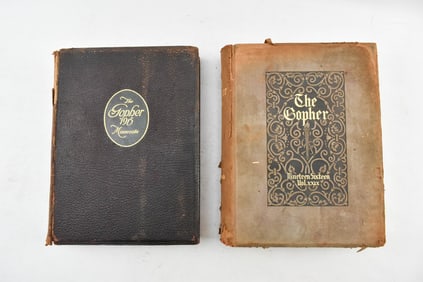 2 University of Minnesota Gopher Editions 1915-1916