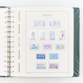 Group Assorted Modern French Stamps