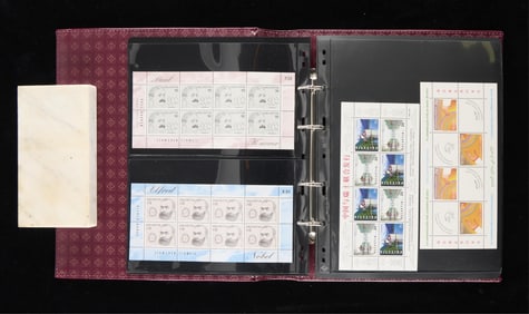 Group Assorted Switzerland Stamp Booklets