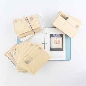 Grp Assorted Switzerland Stamps & Postcards