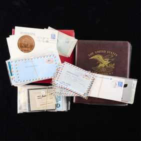 Group Assorted Vintage French Letters & Postcards
