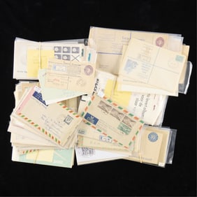 Group Vintage Irish Letters & Stamps