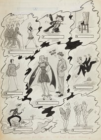A. Magarian Riddle Comic Drawing