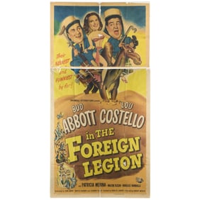 Abbott & Costello "Foreign Legion" Poster