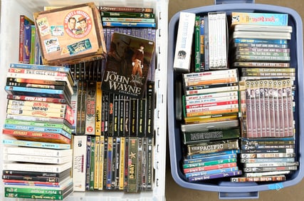 Large Assorted Collection Movies & TV Series DVDs