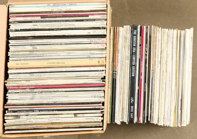 Large Group of Misc. Vinyl Music Records