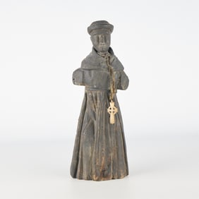 Carved Spanish Colonial Santos Figure