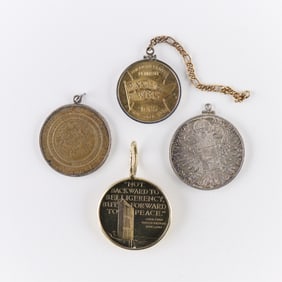Group of 4 Coins/Medallions