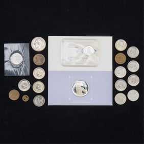 Grp. Misc. Coins, Currency, & Numismatics