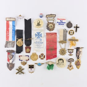 Large Group Misc. Medals, Pins, & Pendants
