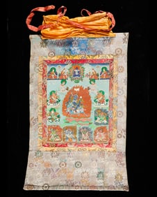 Tibetan Buddhist Contemporary Hanging Thangka