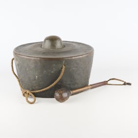 Bornean Tawak Drum & Mallet