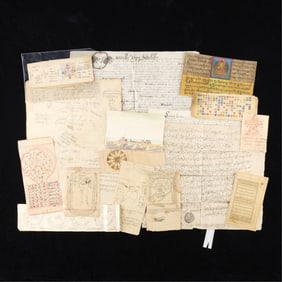 Lrg Grp Misc. Indian Handwritten Documents