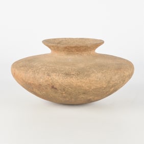 Large Colima Flat Shape Pot