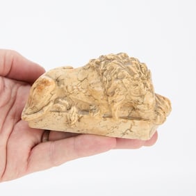 After Canova Recumbent Lion Grand Tour Souvenir