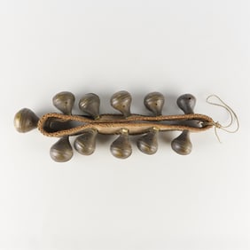 Antique Brass Sleigh Bells - Rump Strap